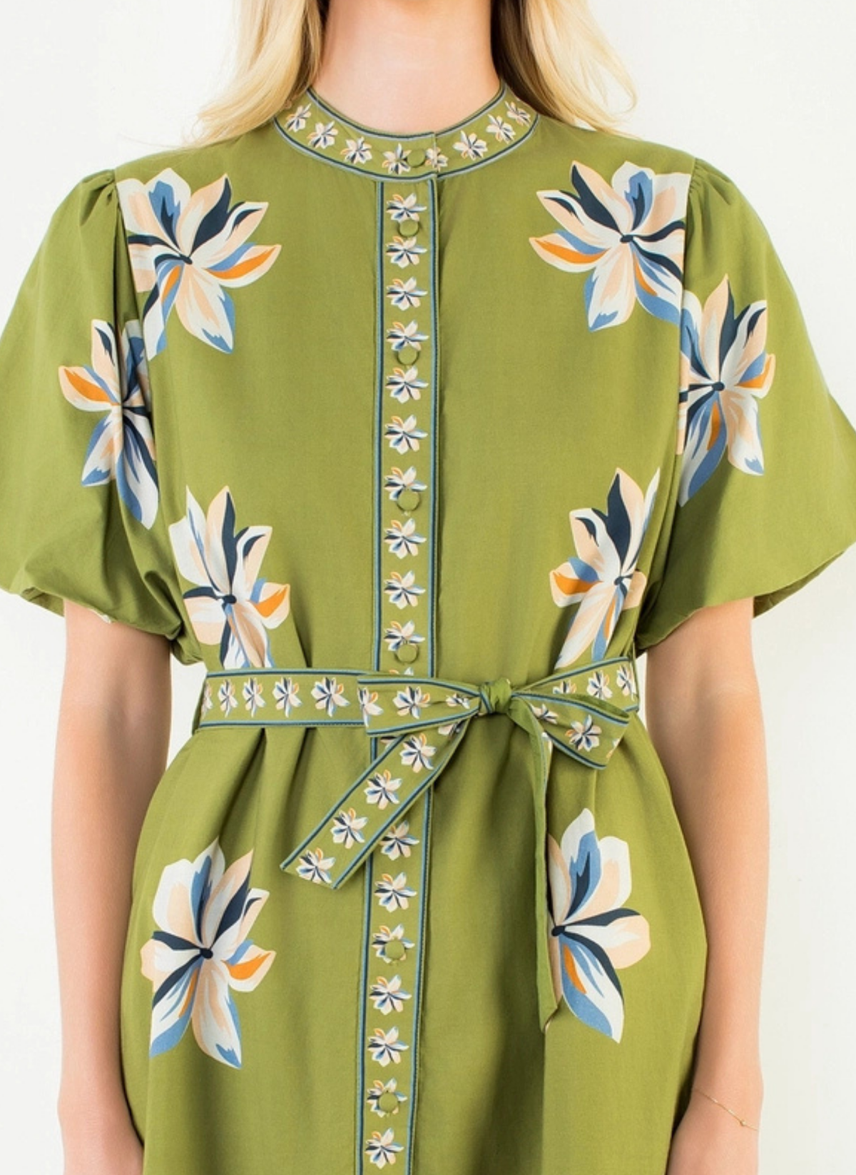 Fall Magnolia Midi Dress
