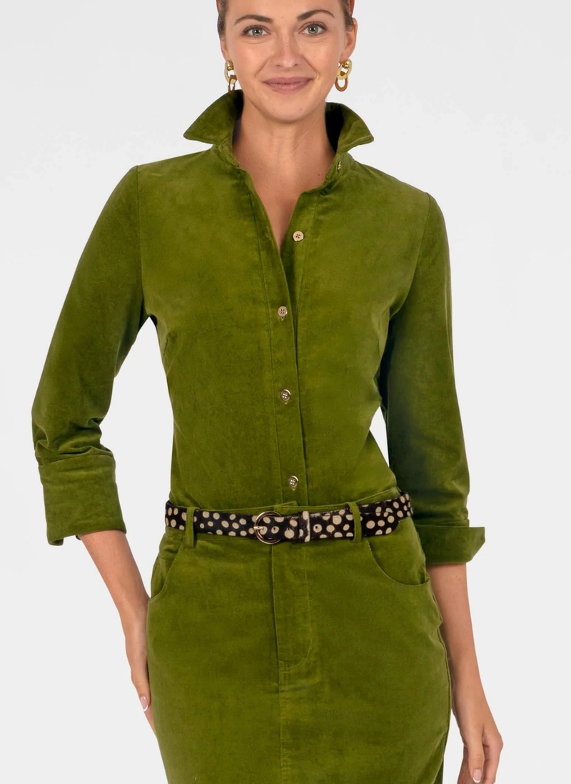 Boyfriend Corduroy Top