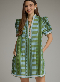 Dot & Line Mini Dress
