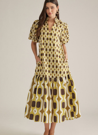 Martini Geo Midi Dress