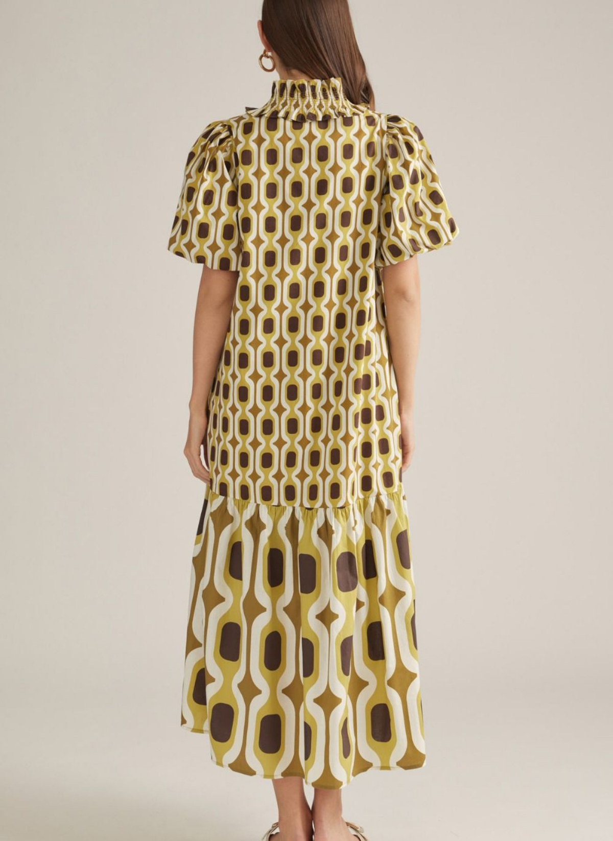 Martini Geo Midi Dress