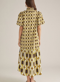 Martini Geo Midi Dress