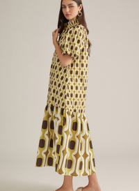 Martini Geo Midi Dress
