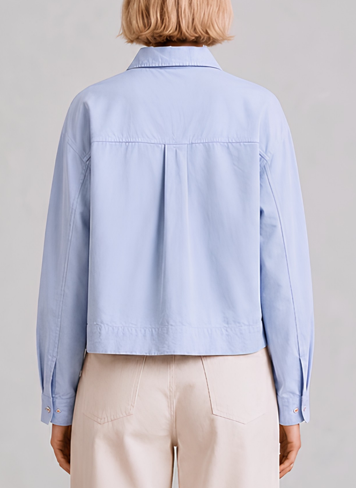 Stitch Detail Button Up Top