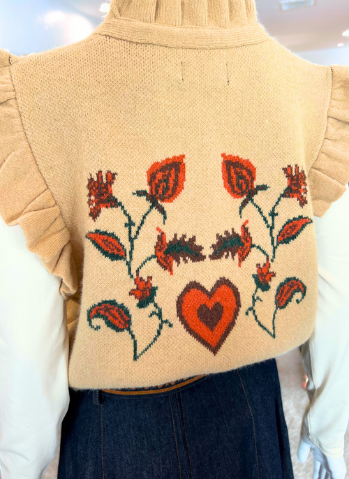 Meg Cardigan - Taupe