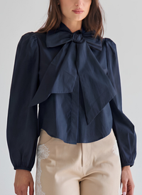 Kourtney Bow Detail Top