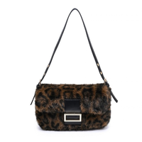 Beverly Faux Fur Crossbody Handbag