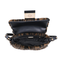 Beverly Faux Fur Crossbody Handbag