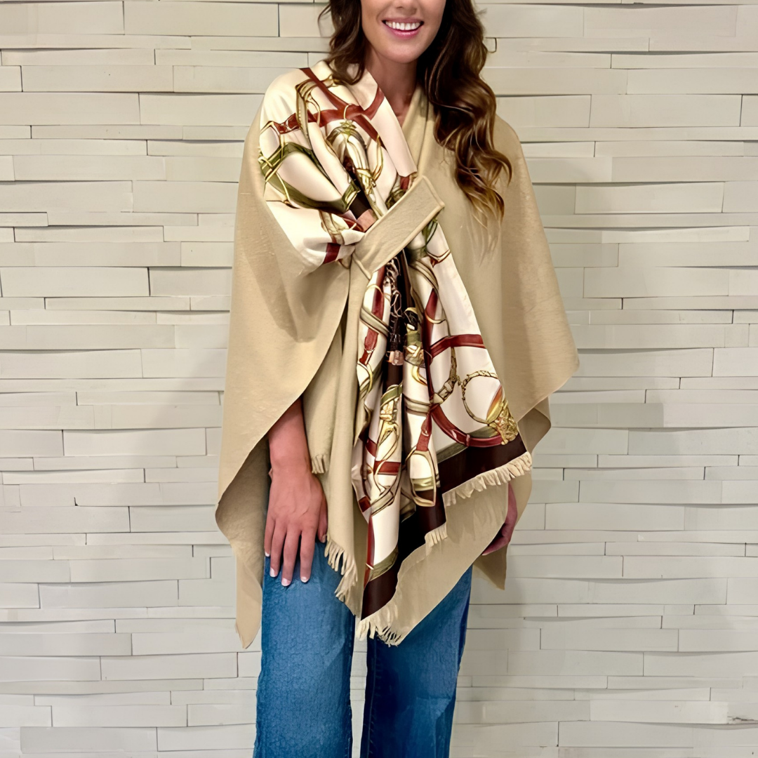 Silk Scarf Pull Through Wrap