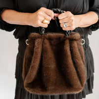 Heather Faux Fur Handbag