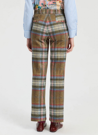 Checked Plaid Pant