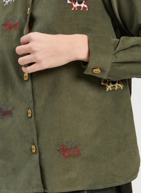 Fine Corduroy Dog Top