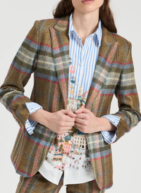 Checked Plaid Sport Coat