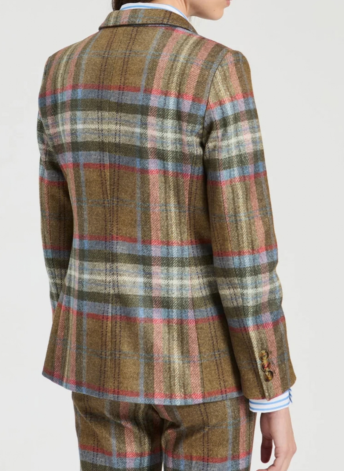 Checked Plaid Sport Coat