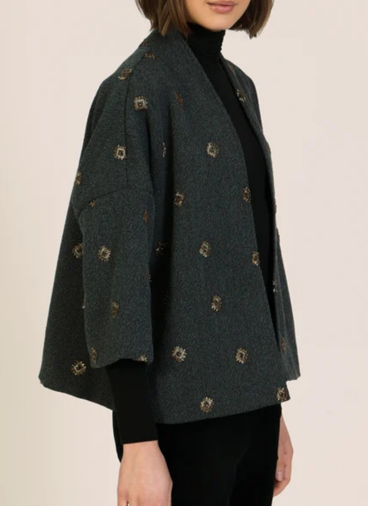 Embellished Shrug Jacket