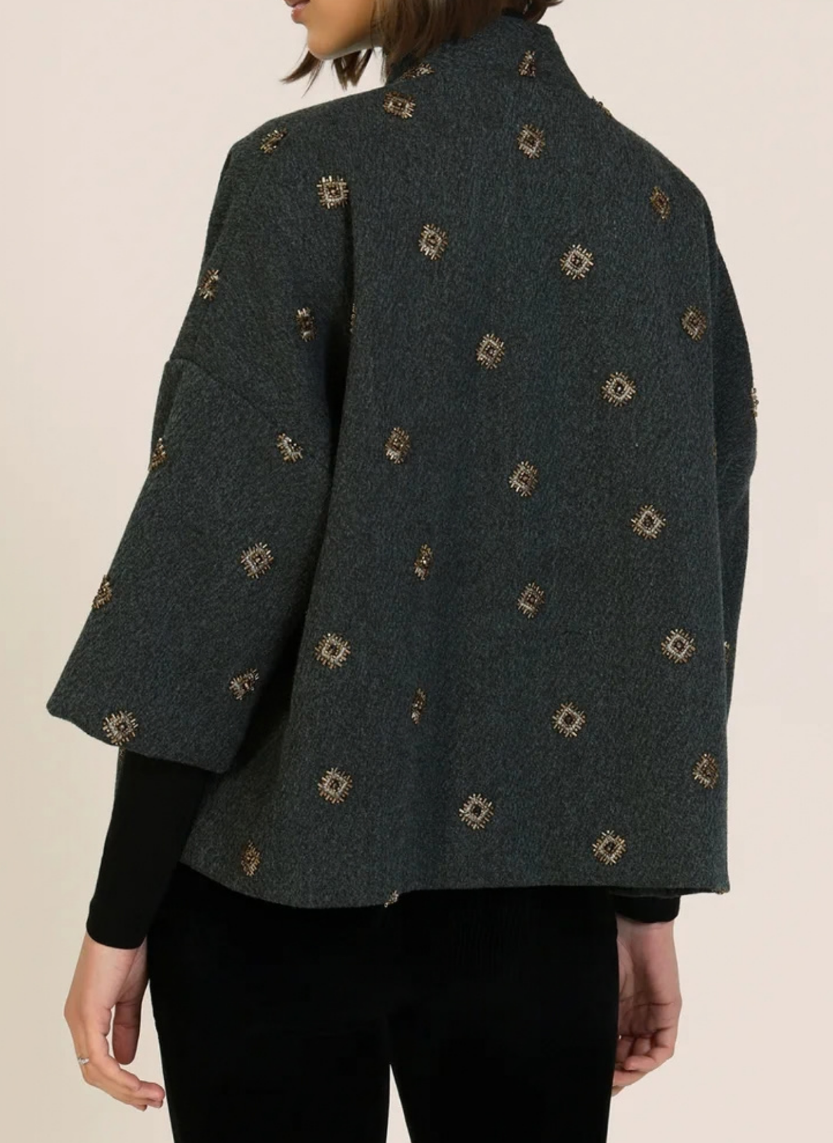 Embellished Shrug Jacket