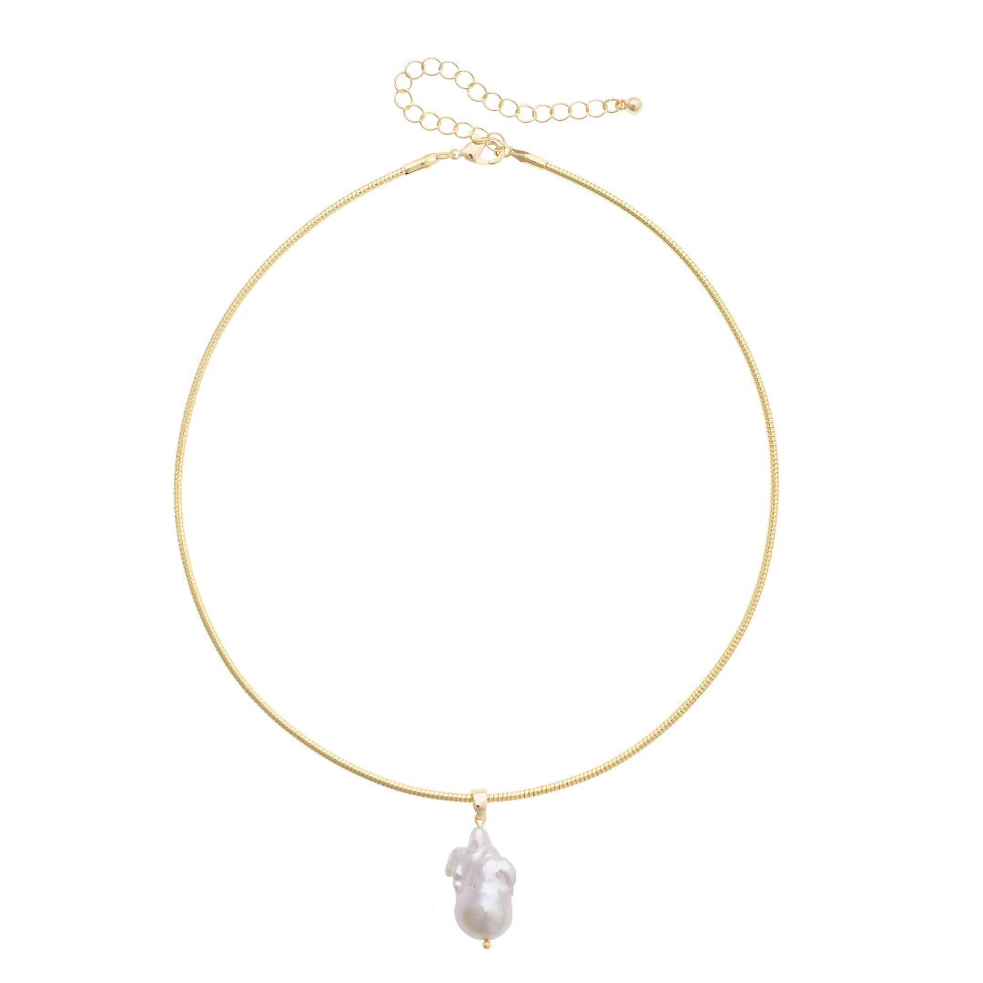 Hayes Freshwater Pearl Collar Necklace