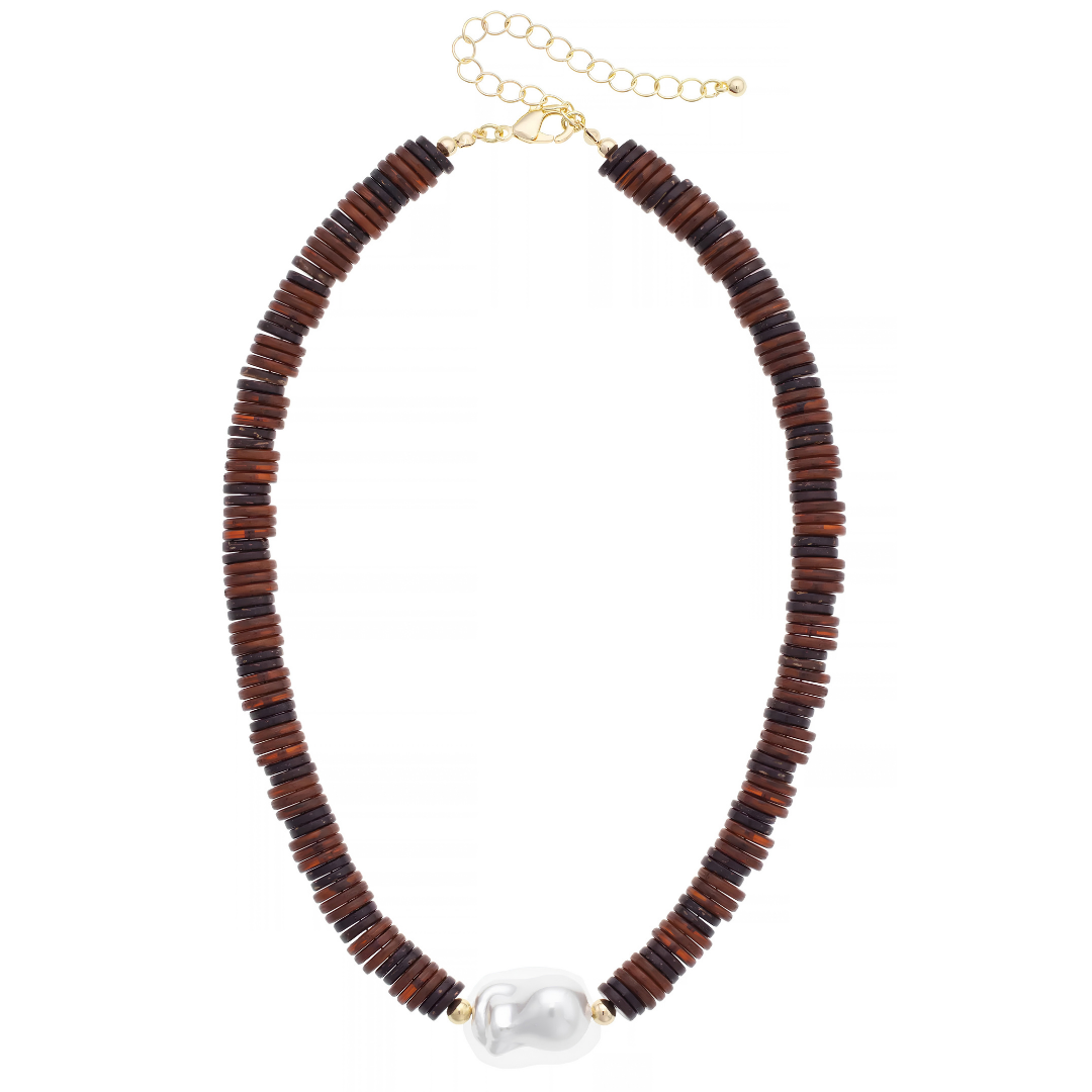 Quincy Baroque Pearl Necklace