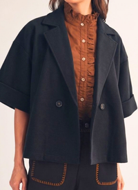 Short Sleeve Peacoat