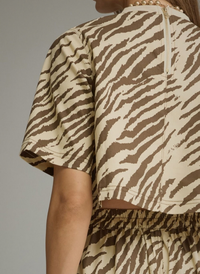 Sonja Animal Skirt Set