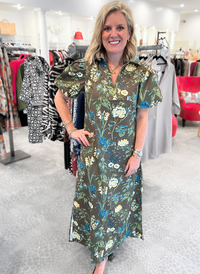 Fall Garden Maxi Dress