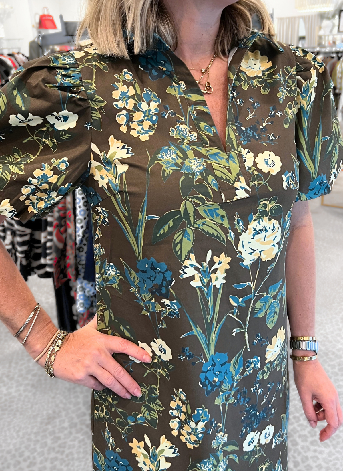 Fall Garden Maxi Dress