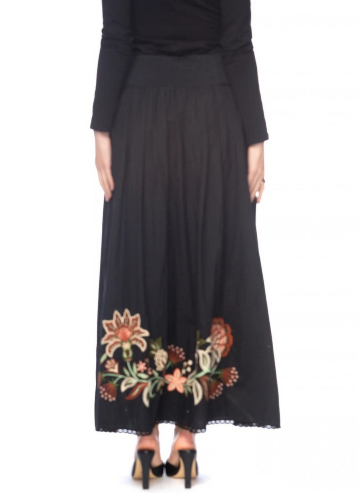 Madonna Stitch Skirt - Obsidian Multi