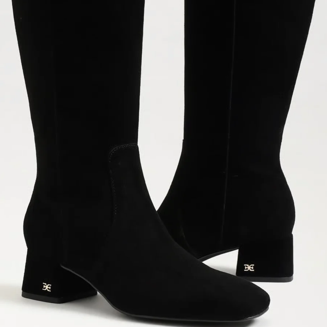 Porter Suede Boot - Black
