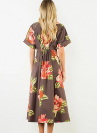 Veronica Floral Midi Dress