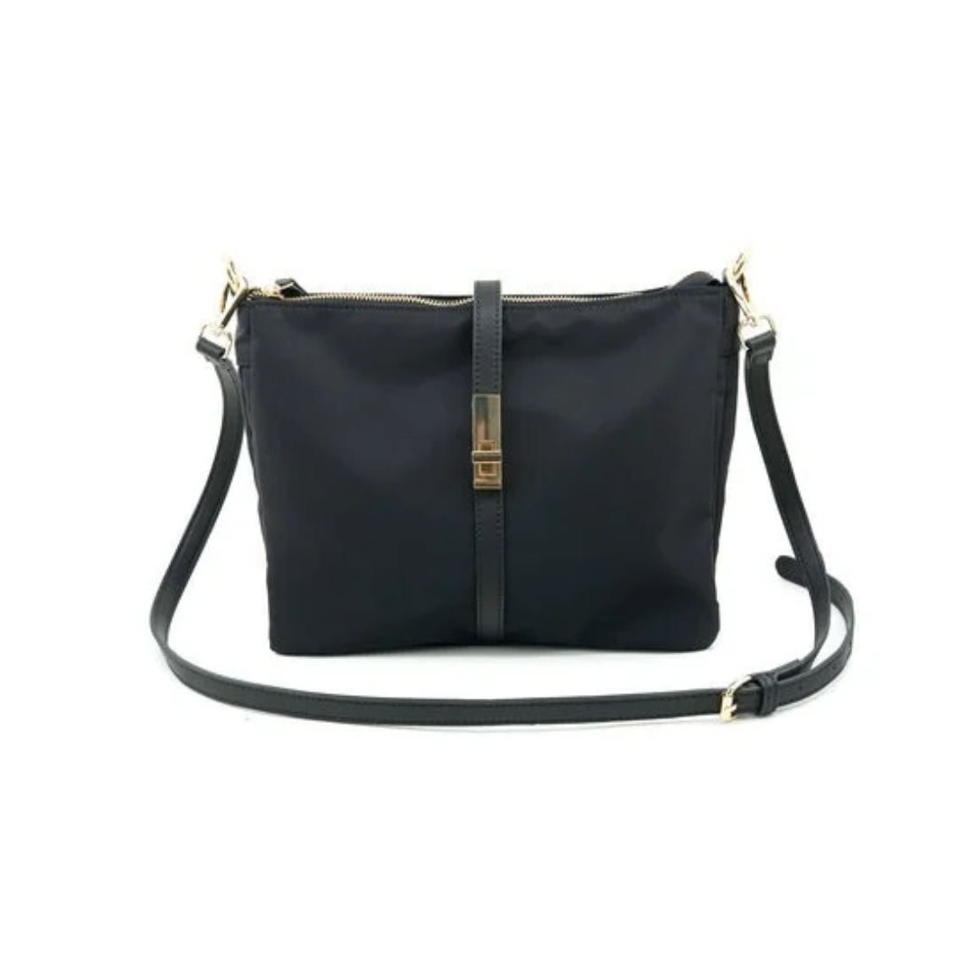 Rose Nylon Crossbody Handbag