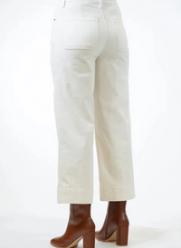 Charlene Wide Crop Corduroy Pant