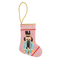 Mini Nutcracker Stocking