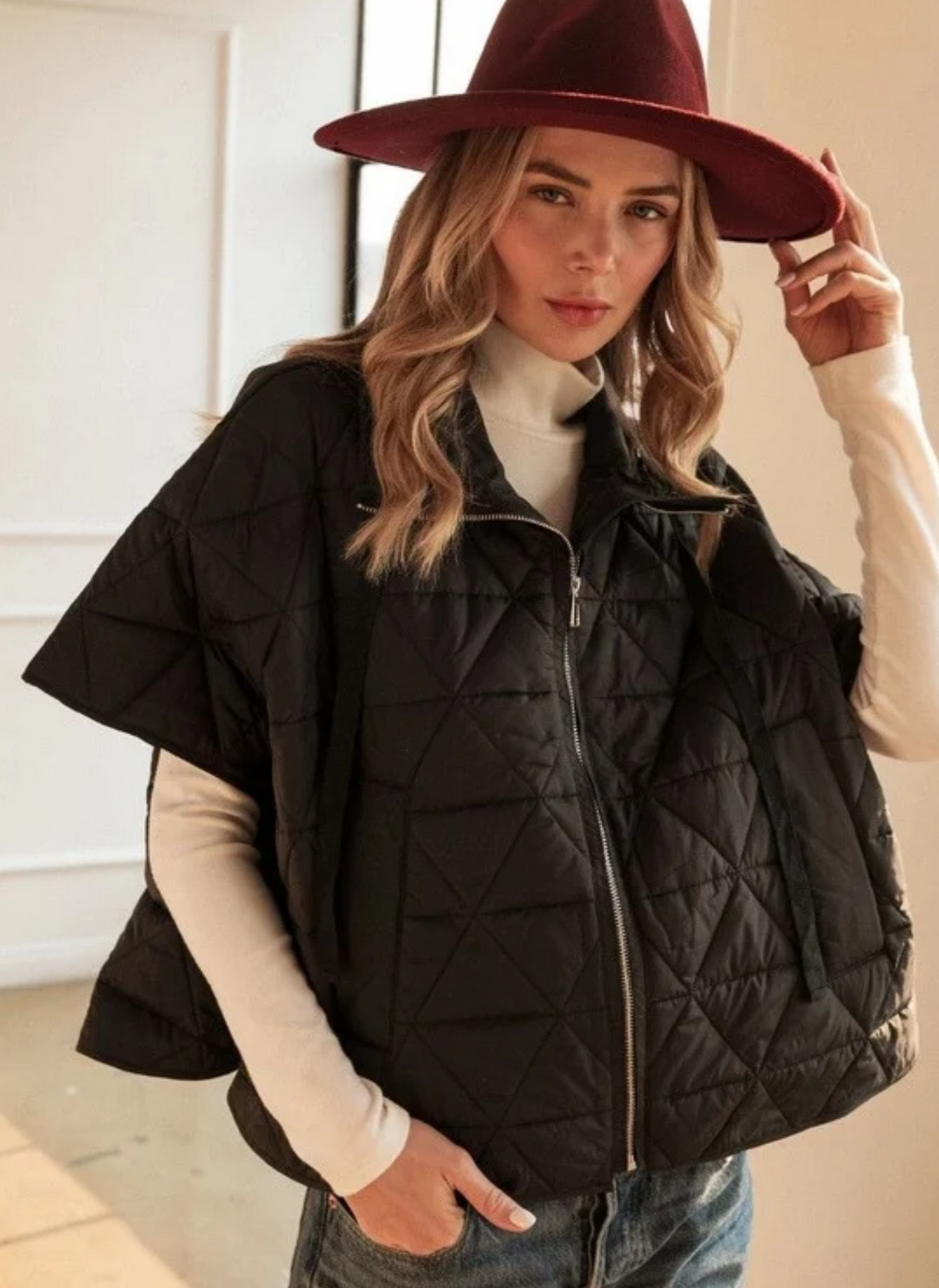 Jamel Short Sleeve Puffer Jacket