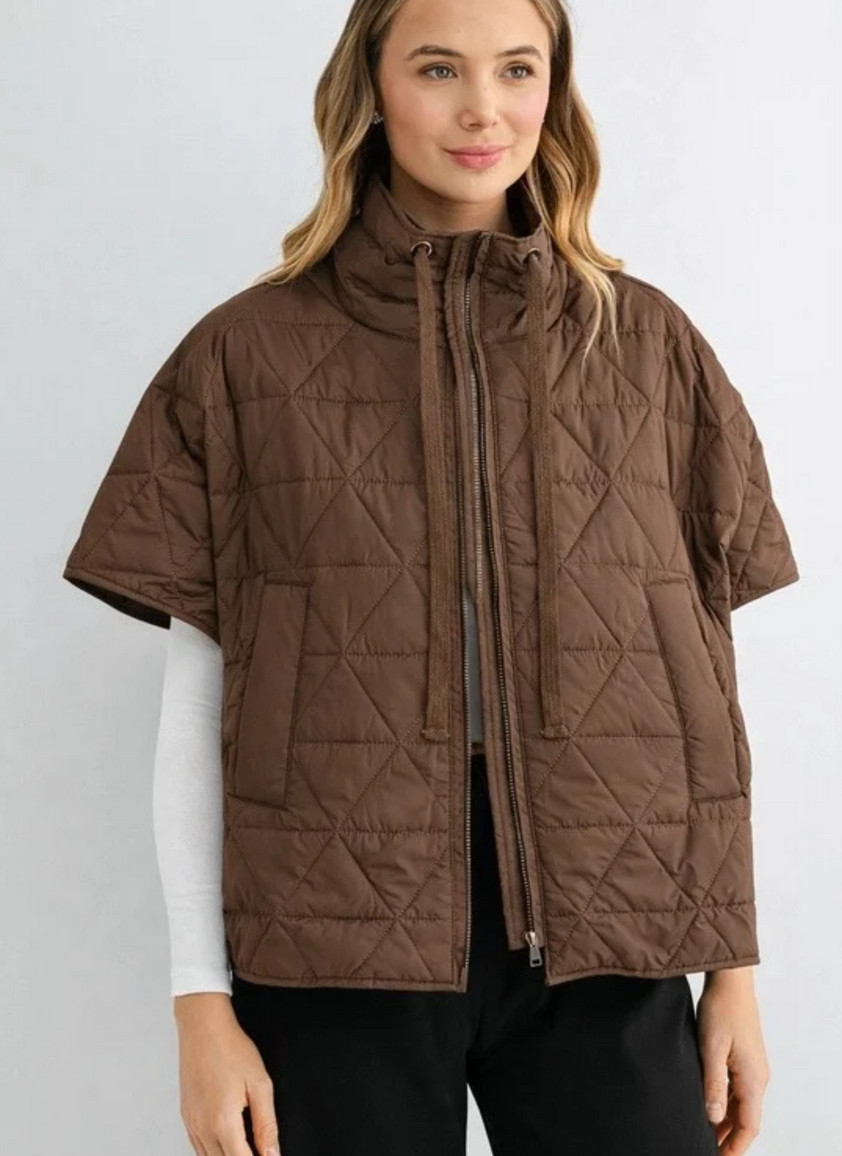 Jamel Short Sleeve Puffer Jacket