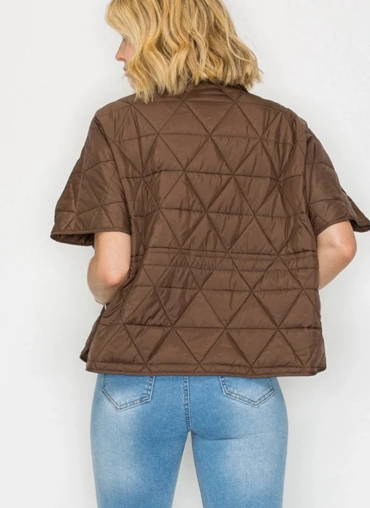 Jamel Short Sleeve Puffer Jacket