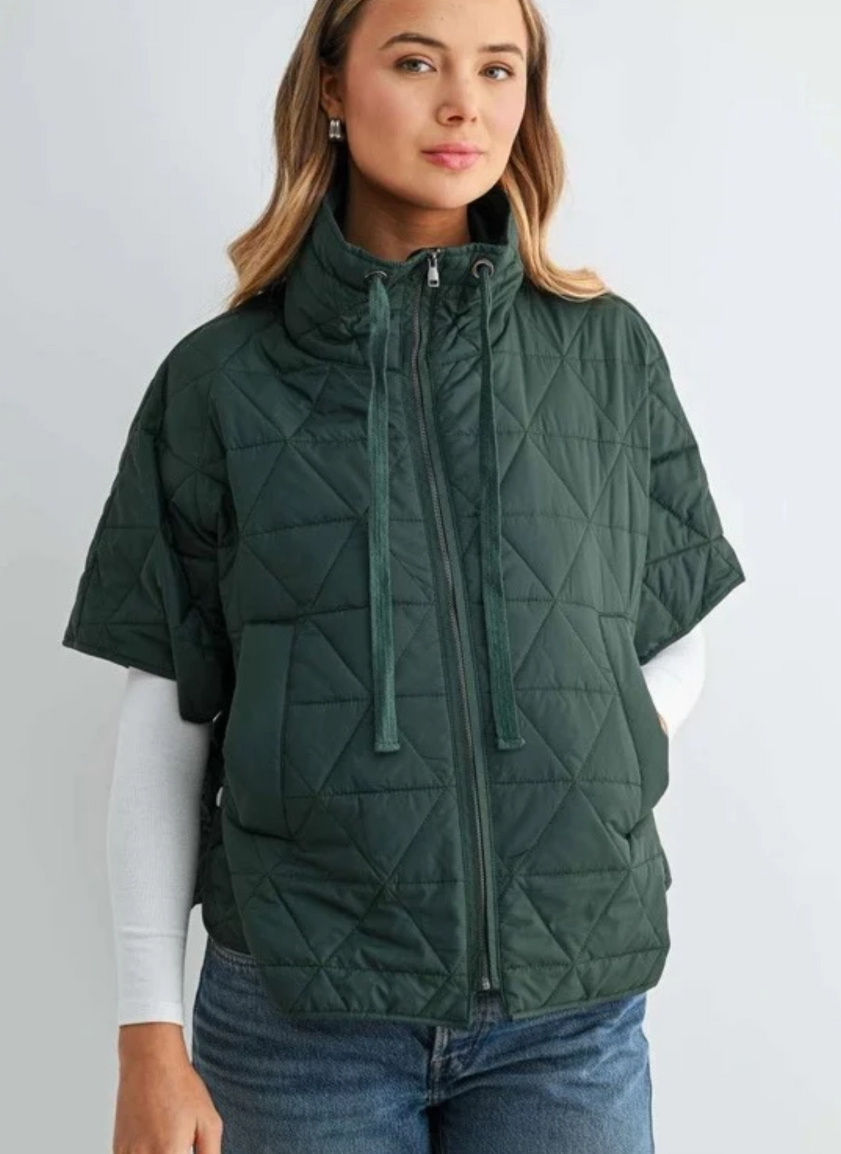 Jamel Short Sleeve Puffer Jacket