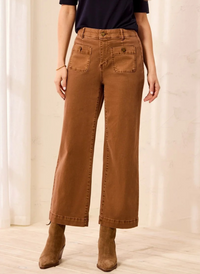 Sophia Straight Ankle Denim Pant