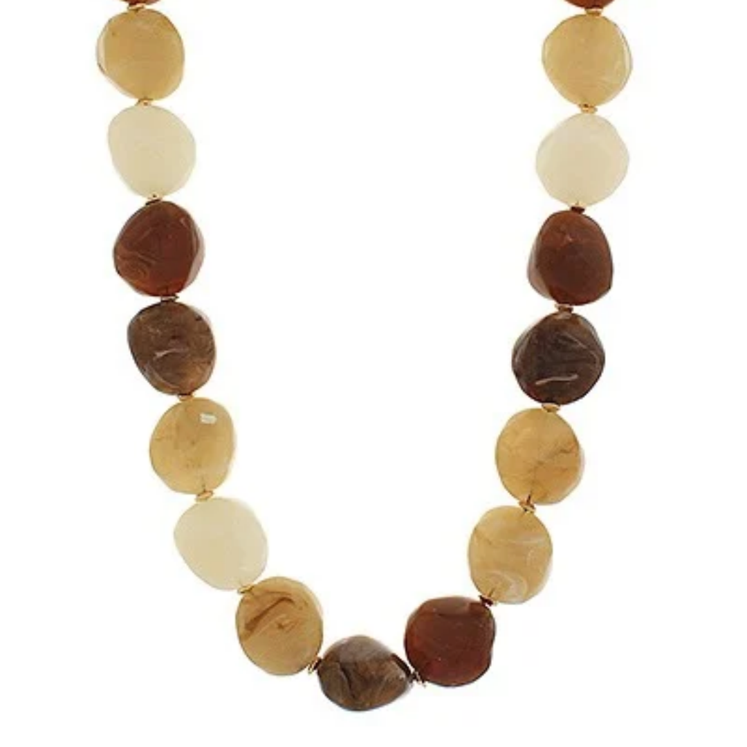 Jane Colorful Acrylic Bead Necklace