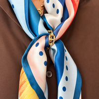 Fancy Link Scarf Ring