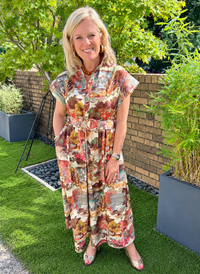 Cottage Garden Midi Dress
