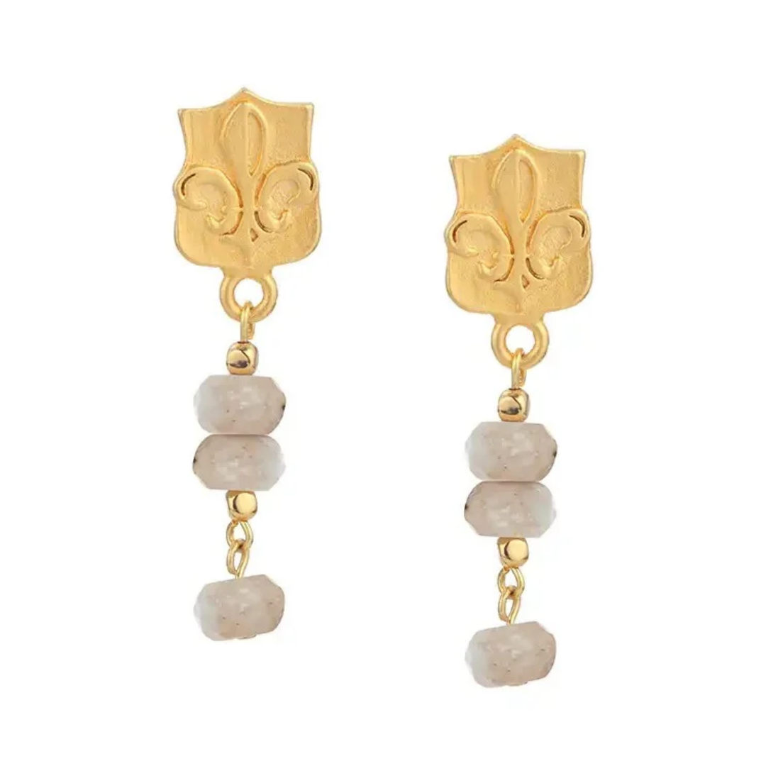 Fleur Riverstone Earrings