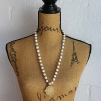 Claudine FW Pearl Necklace
