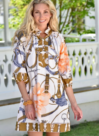 Claire Dress - Kentucky Ivory
