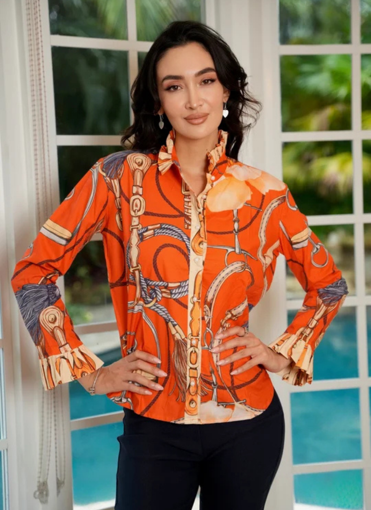 Paris Shirt - Kentucky Saffron