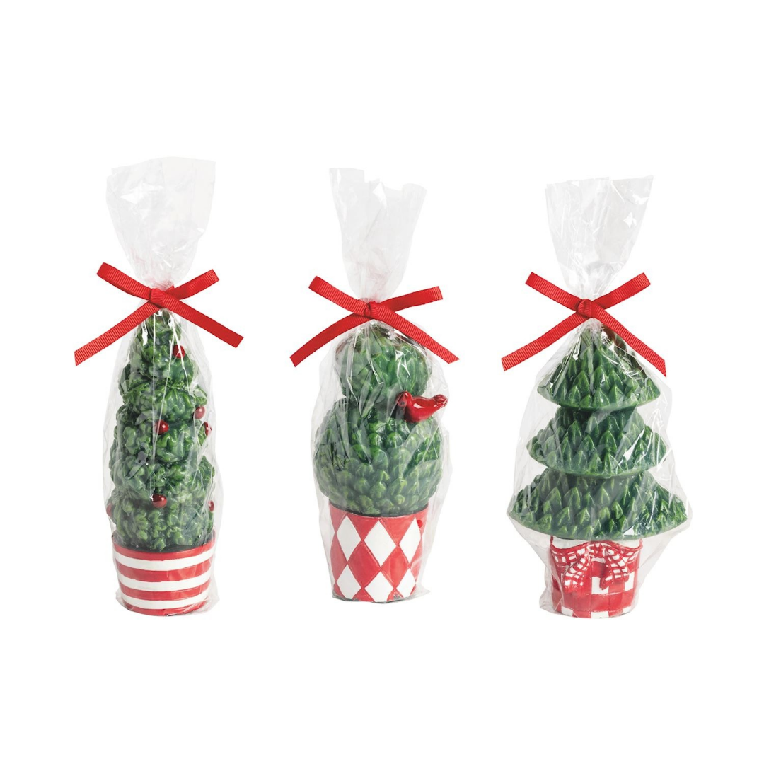 Xmas Topiary Candle