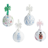 Paper Mache Nutcracker Themed Ornament