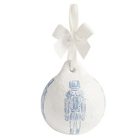 Paper Mache Nutcracker Themed Ornament