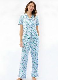 Charlotte Xmas SS Pajama Set - Whimsey Wishes