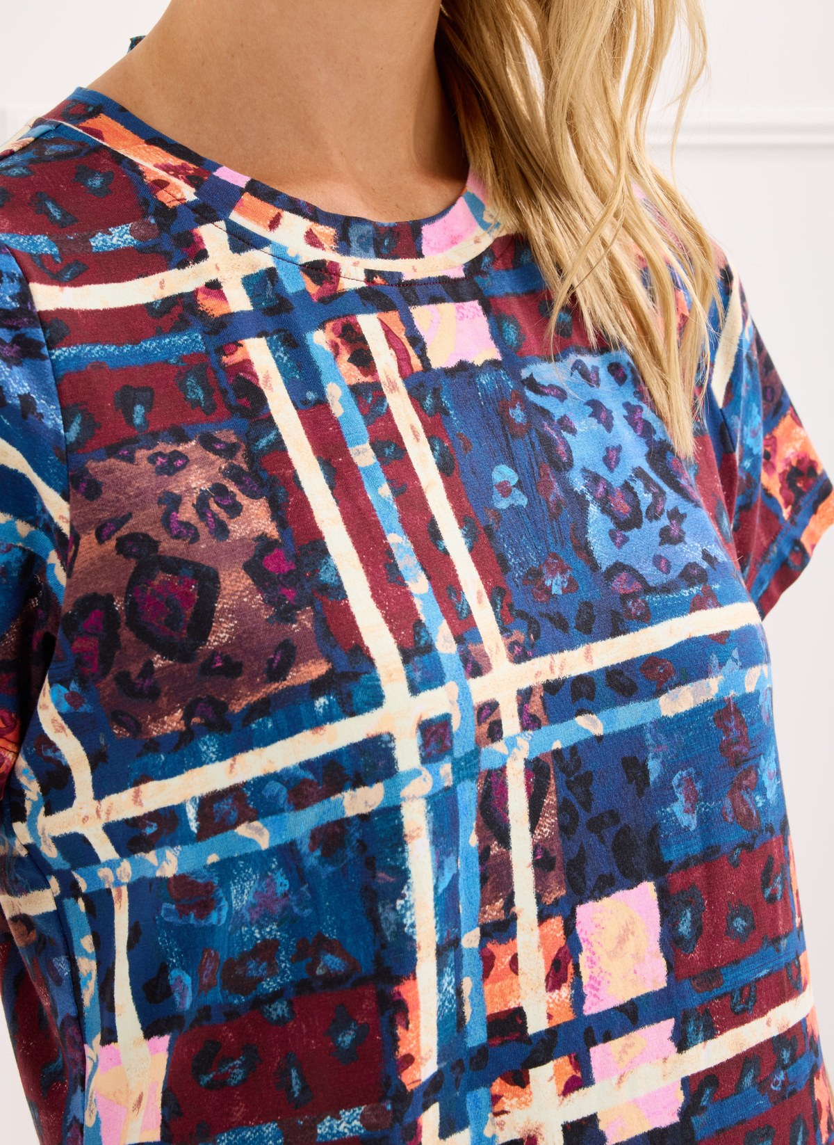 The Charise Dress - Animal Tartan