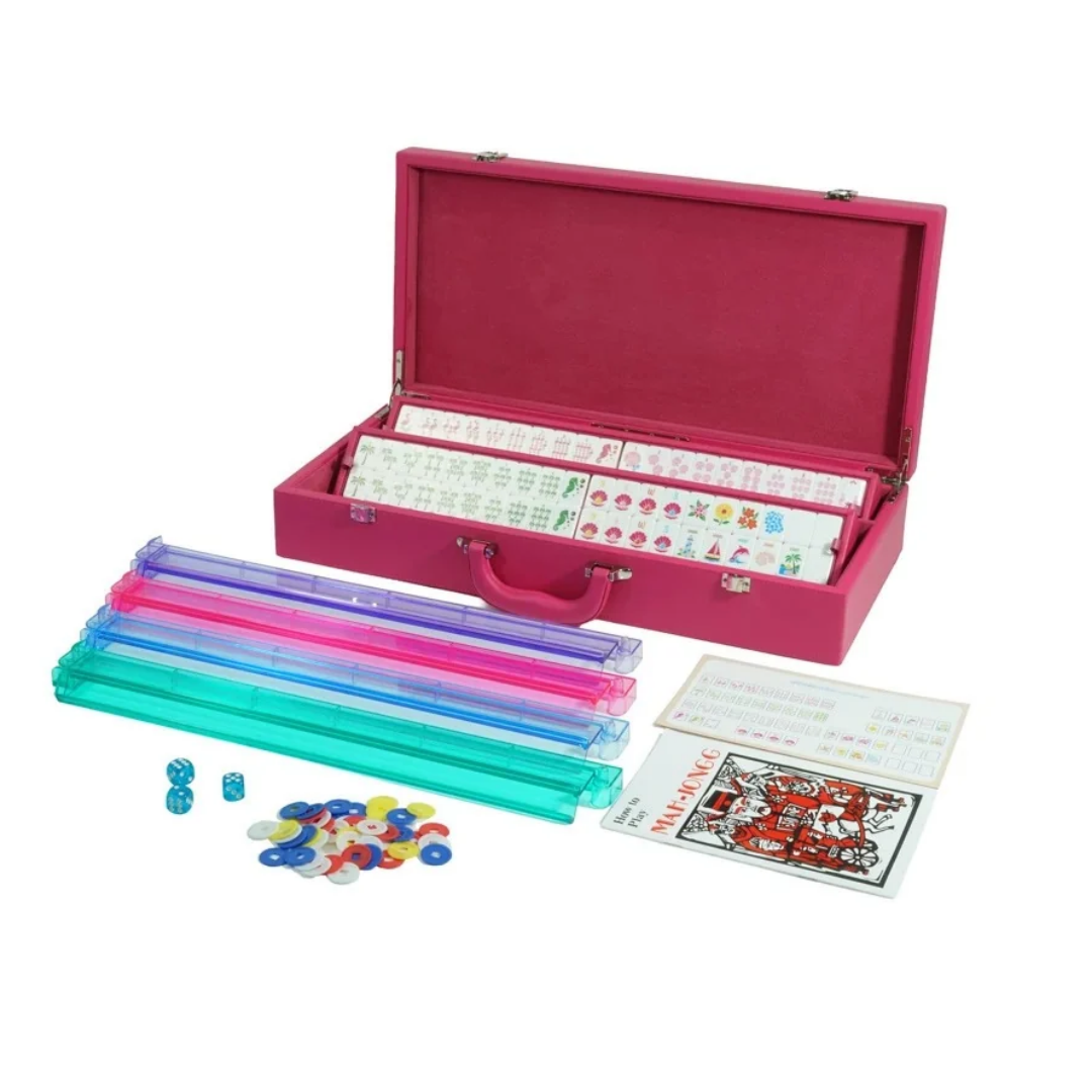 Flamingo Coast Mahjong Set